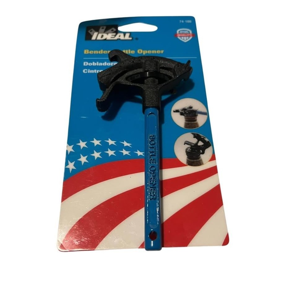 NEW Ideal 74-100 Conduit Bender Bottle Opener - Discontinued Collectible Tool